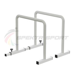 Купить Брусья напольные хайлетсы Spektr Sport цв. белый в Томске 
