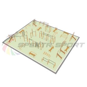Купить Парковая площадка для Воркаут и WRK 6_76mm в Томске 