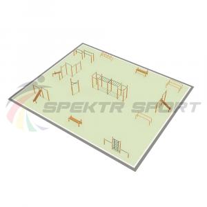 Купить Парковая площадка для Воркаут и WRK 2_76mm в Томске 