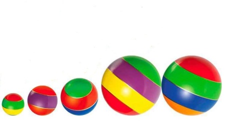 Купить Мячи резиновые (комплект из 5 мячей различного диаметра) в Томске 